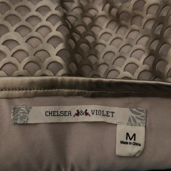 Mermaid pattern mid thigh skirt Chelsea & violet - Picture 3 of 3